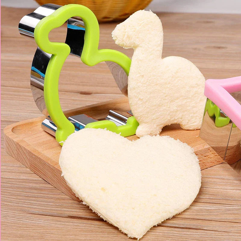 Rustfritt Stål Sandwich Kuttere Kakeform Stempel Mat Form Maker | Skanto