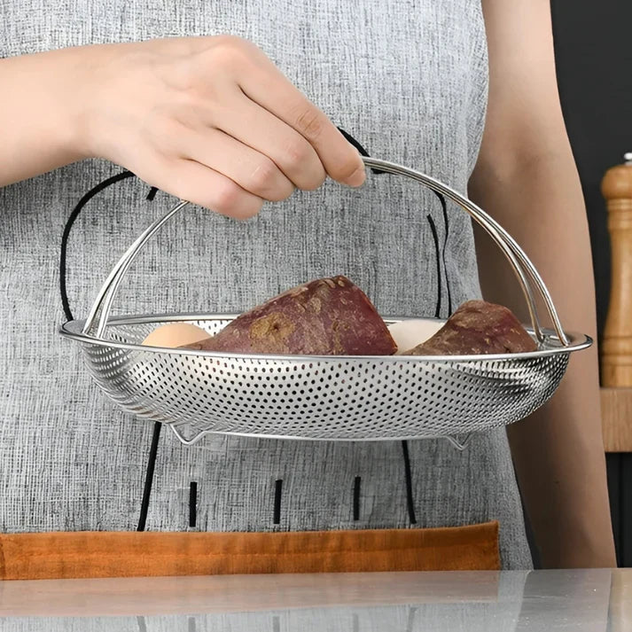 Skanto | Rustfritt Stål Dampskoker - SteamChef