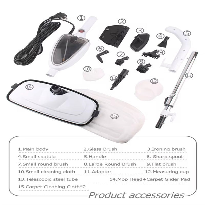 Skanto | Quick-Heat Multi-Surface Steam Mop