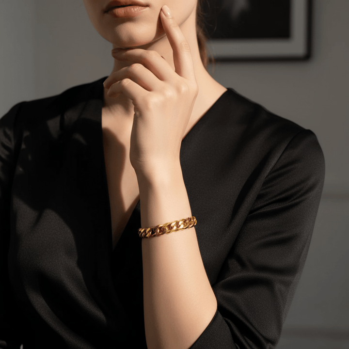 Skanto | FORTIVIA – Rustfritt stål armbånd i lenkedesign for han & henne