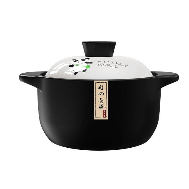 Stew Pot Casserole Keramisk Sauspan Temperatur Motstandsdyktig Koking Panne | Skanto