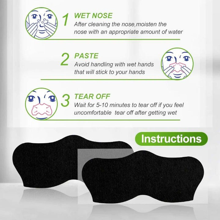 Skanto | Blackhead Remover Sticky Nose Patches (100 stykker)