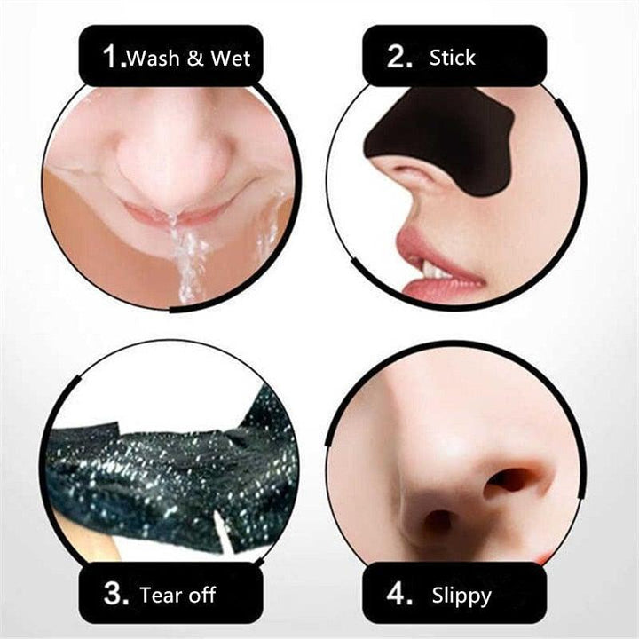 Skanto | Blackhead Remover Sticky Nose Patches (100 stykker)