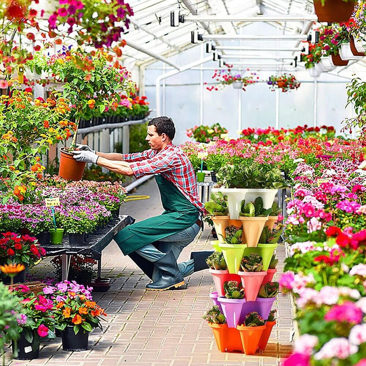 Frendorf | StrawberryStack Plassbesparende Stable Plantere