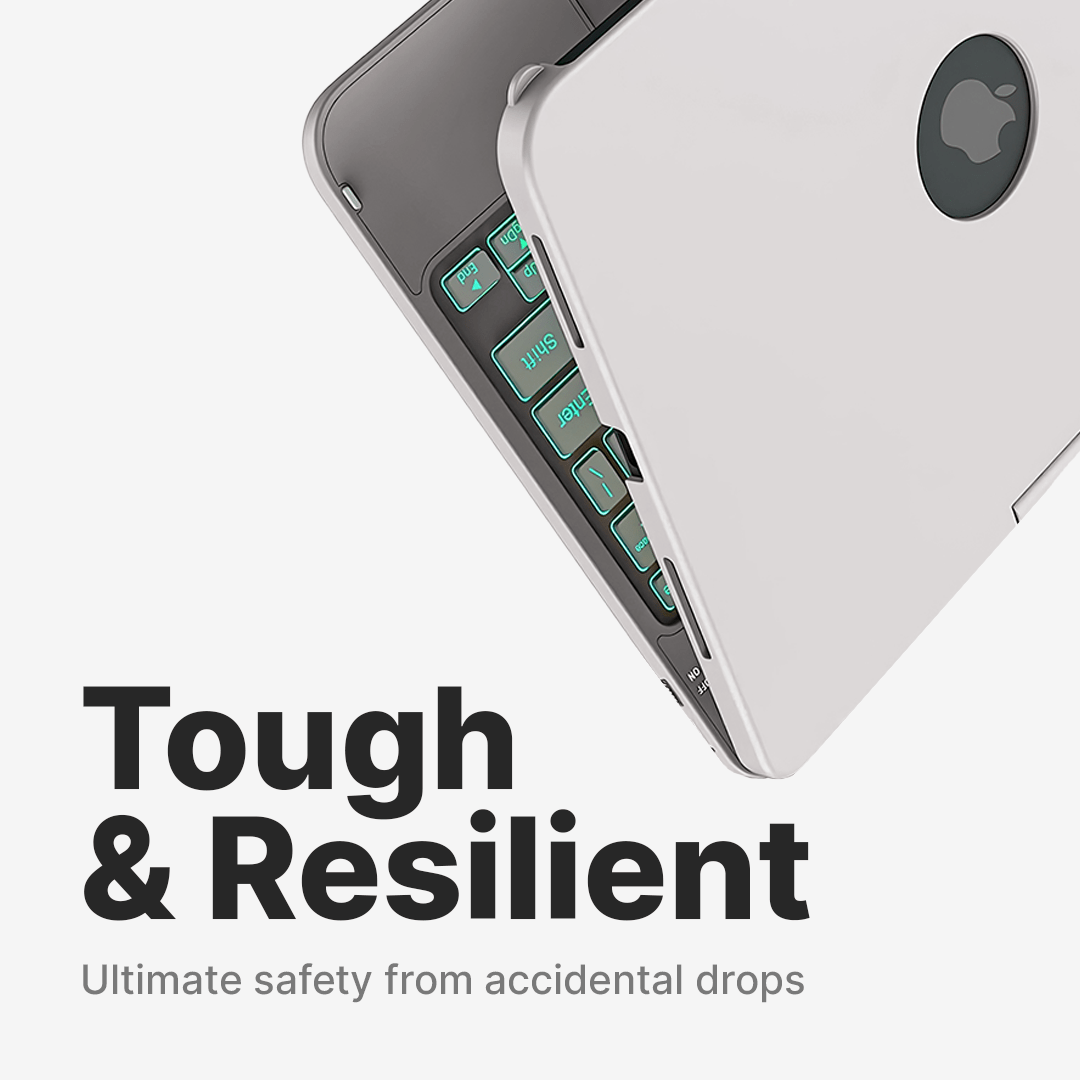 Skanto | Trådløs tastaturdeksel for iPad - Roterende design