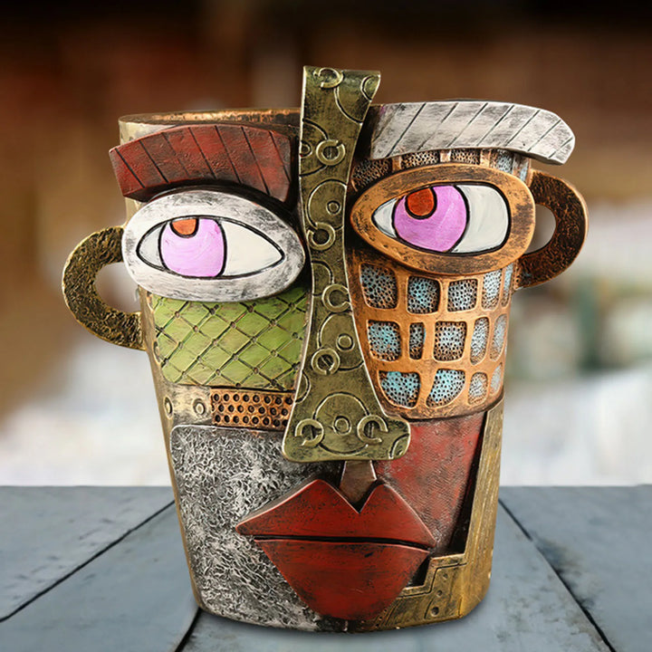 Skanto | Stilig Abstrakt Kunst Plantepotte Ornamenter - RetroVisage