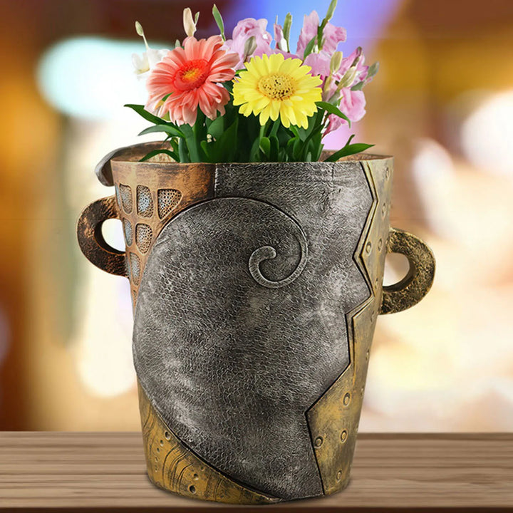 Skanto | Stilig Abstrakt Kunst Plantepotte Ornamenter - RetroVisage