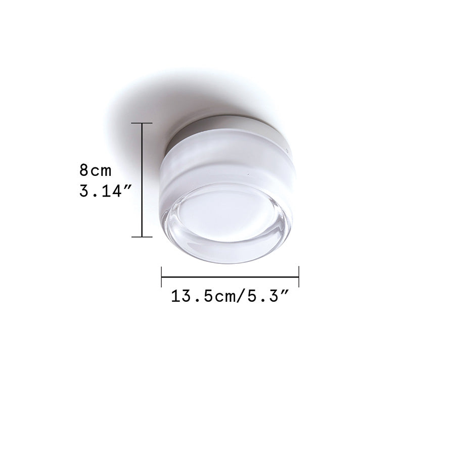 Skanto | Vegglampe Moderne Rund Akryl LED Armatur