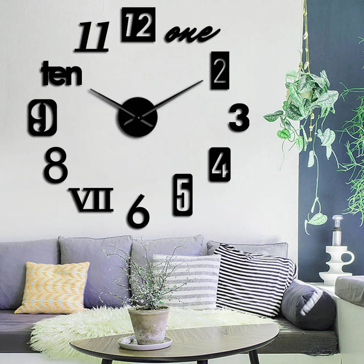 Moderne store dekorative Wanduhr