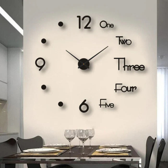Moderne store dekorative Wanduhr