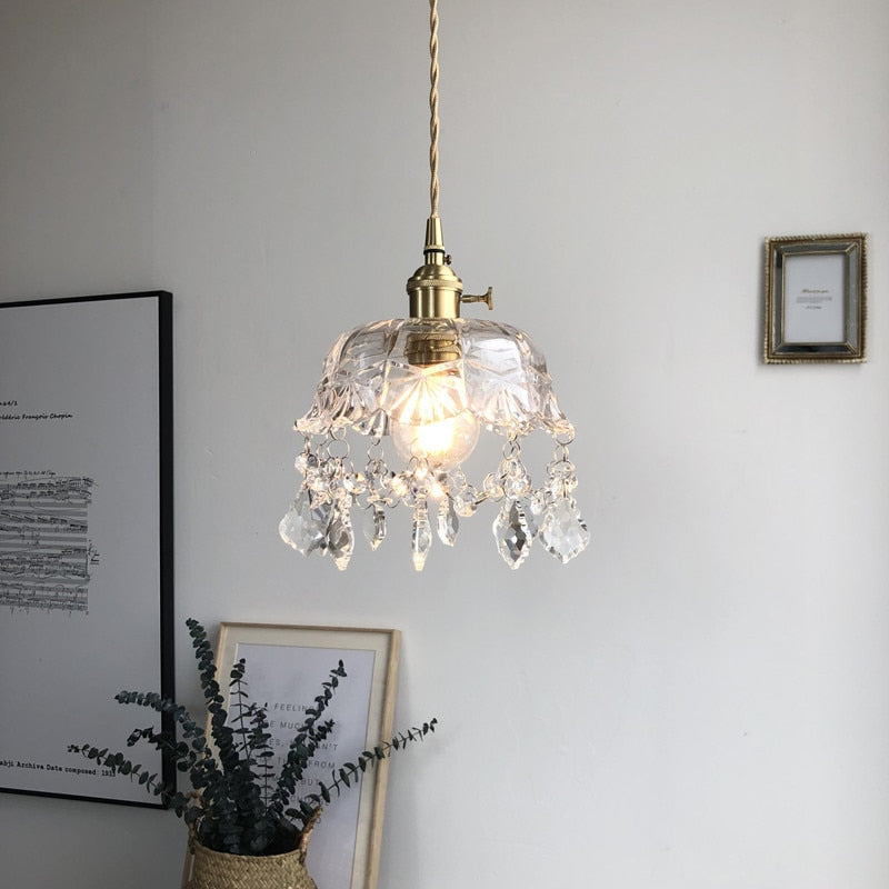 Frendorf | Stilign Krystall Pendellampe - Elara