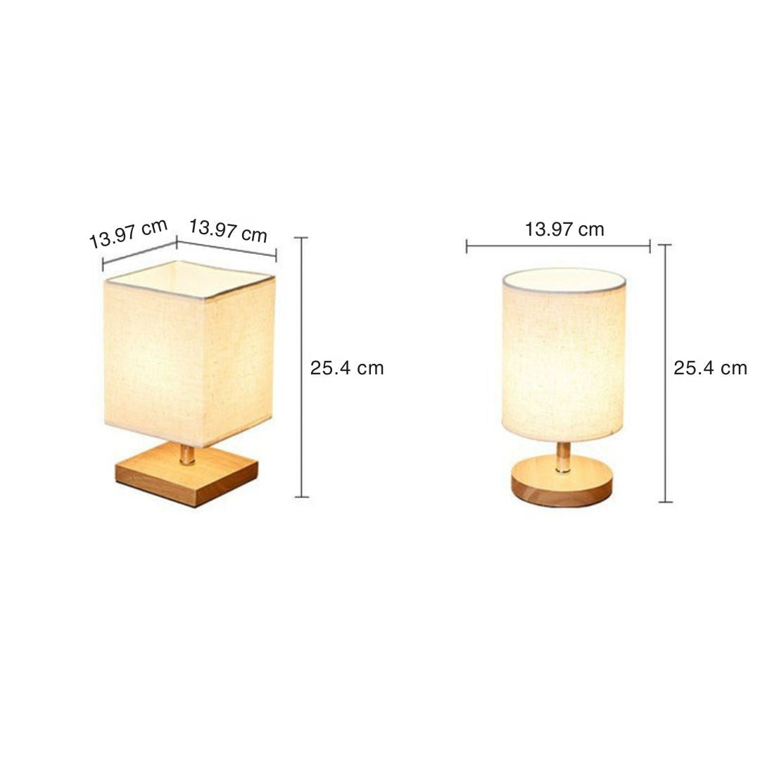 Skanto | Stilig Minimalistisk Bordlampe - LinenWood