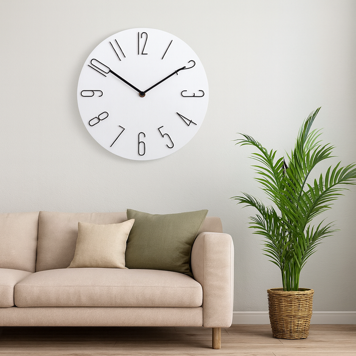 Fritidsaktiviteter i moderne Quarz-Wanduhr