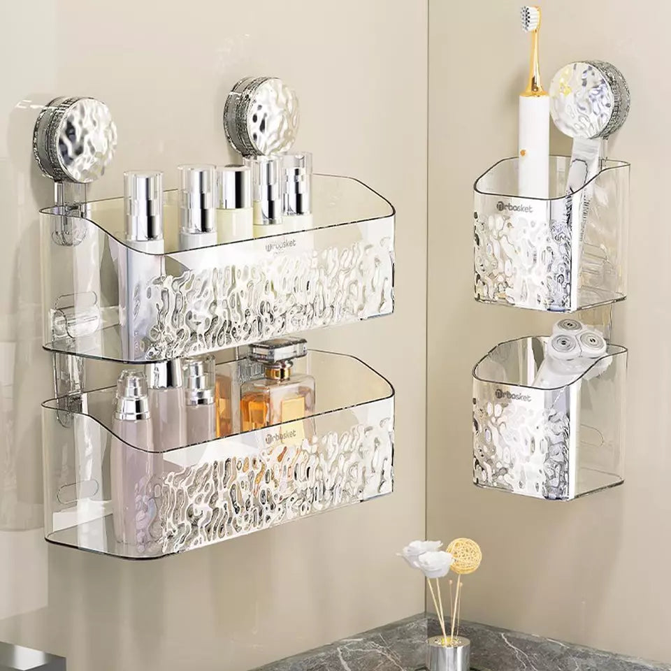 Skanto | Dusj Caddy Suction Akryl Bad Hyller