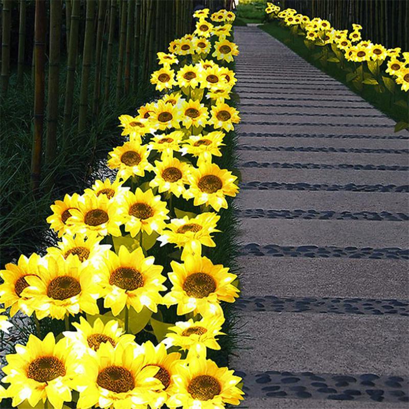 Skanto | Solar-LED-Hage Lys "Solsikke"