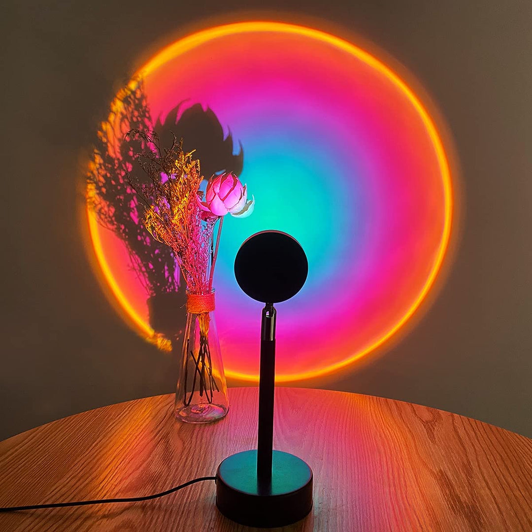 Skanto | Sunset Lampe - Luminex - USB Drevet - Regnbueprojeksjon