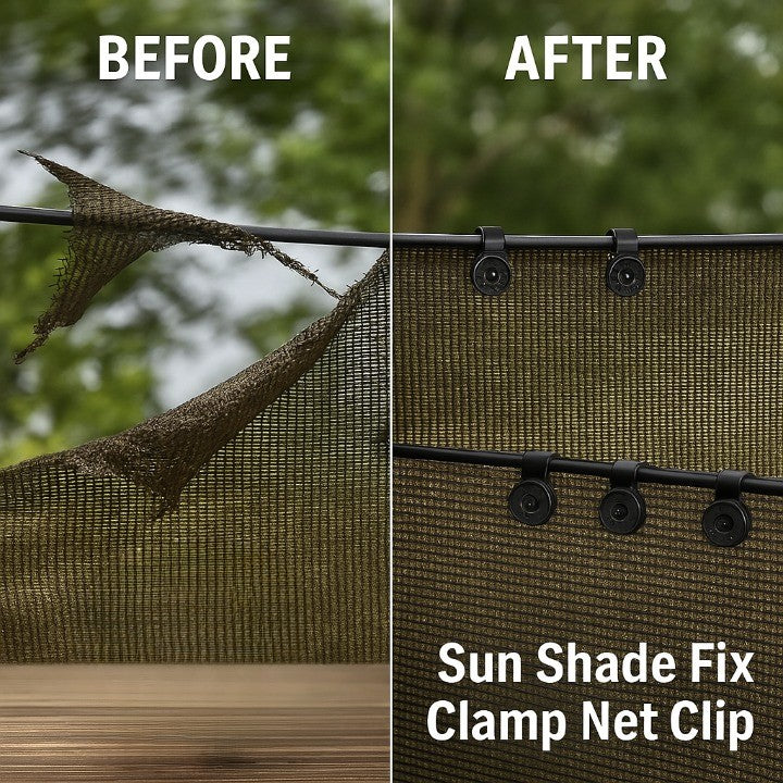 Skanto | Solskjerm Festeklemme Nettklips