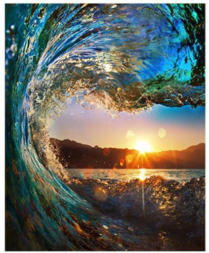 Surf's Up - Van-Go Mal-Efter-Nummer Sett | Skanto