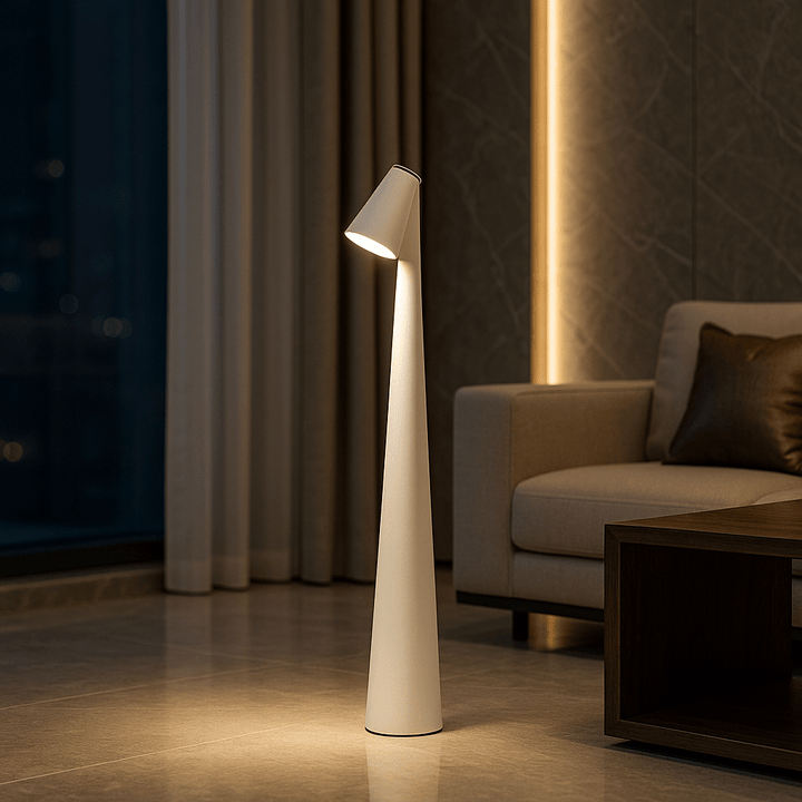 Skanto | EVOLUCE – Oppladbar Bordlampe med Moderne Design & Lang Batteritid