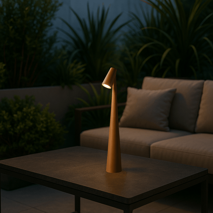 Skanto | EVOLUCE – Oppladbar Bordlampe med Moderne Design & Lang Batteritid