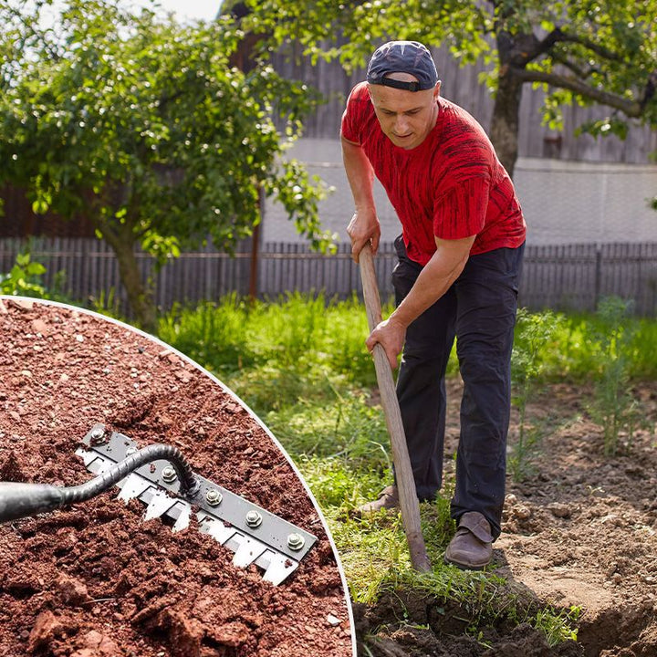 GardenTand Expert – Allsidig håndrake laget av karbonstål for presisjonsarbeid | Skanto