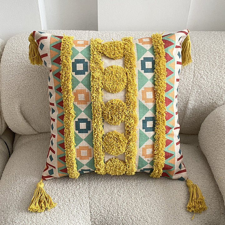 Boho fôret frynse kast puteomslag | Skanto