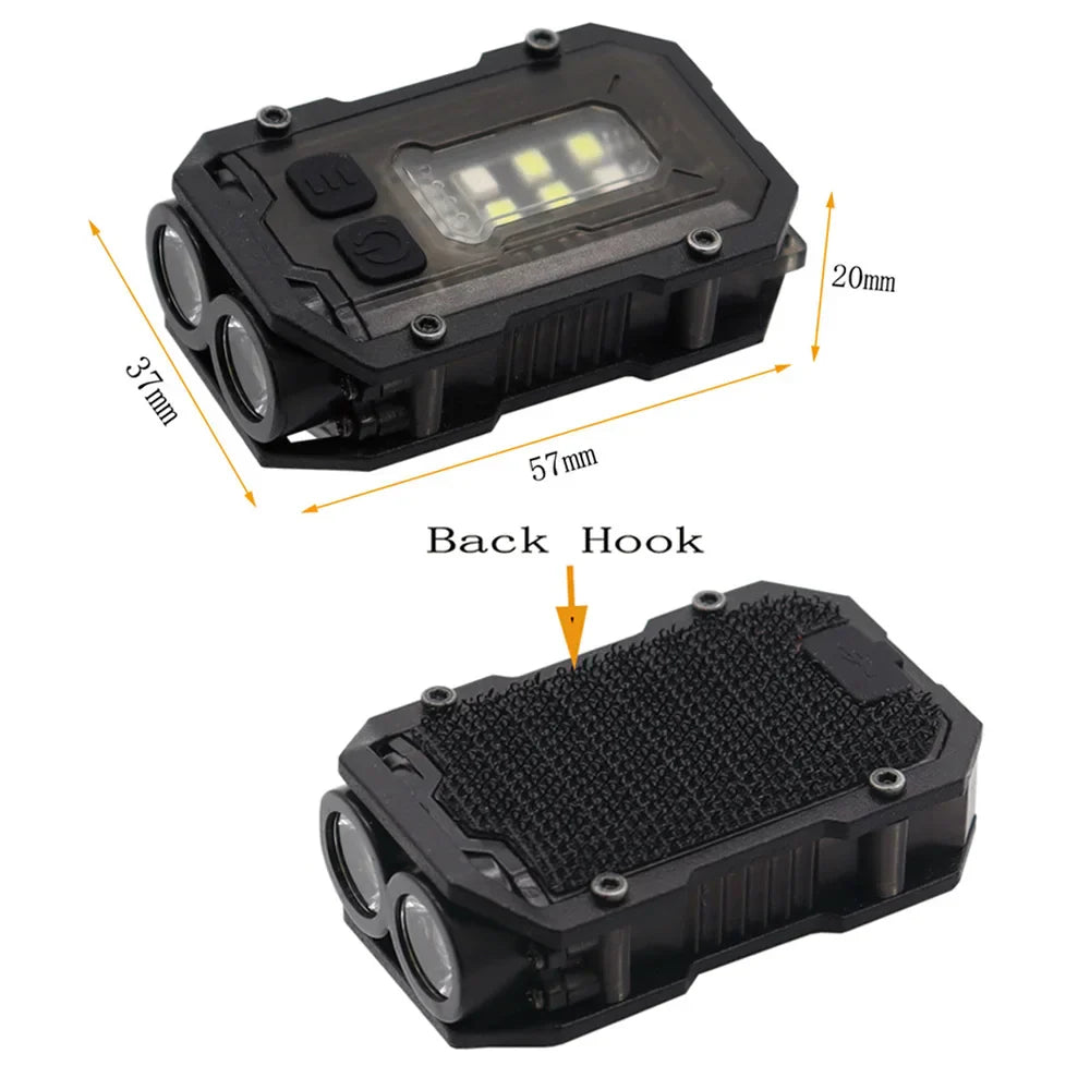 Skanto | Taktisk USB Oppladbar Lommelykt - LumiTac Mini
