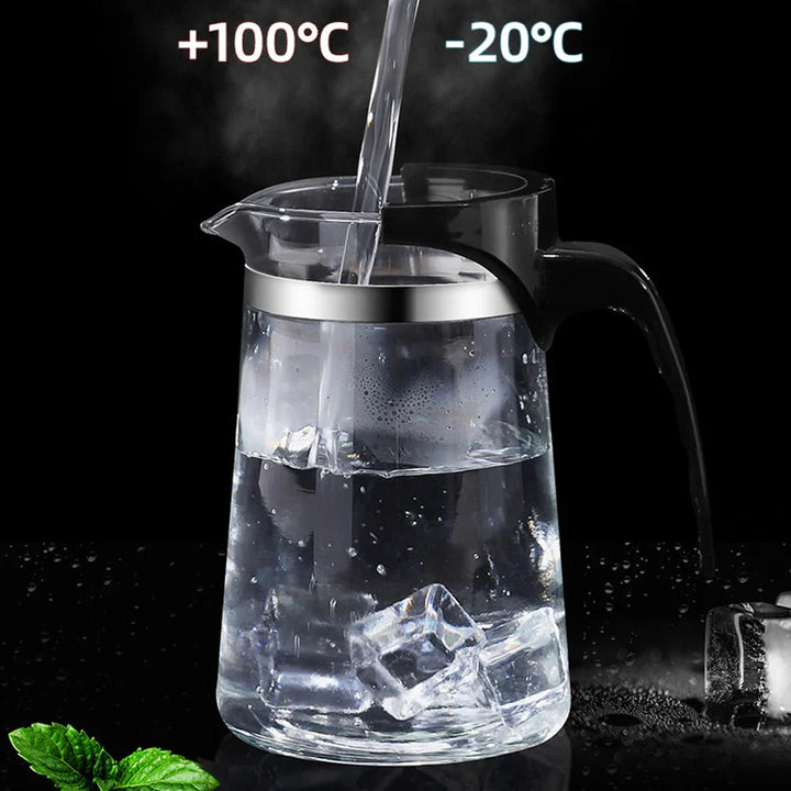 Tekanne for te med infuser glasskettle varmebestandig tekanne | Skanto