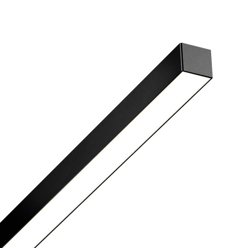Skanto | Nedsenkede svarte LED-striper av lang lengde