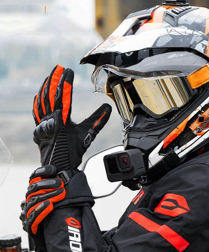 COLDARMOR – Wasserdichte Wintermotorradhandschuhe mit isolierendem Schutz