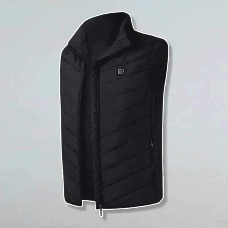 Skanto | Termisk oppvarmet vest | Isolert, designet for fotturer, reise og hverdagsbruk | Damers og herrers oppvarmet vest