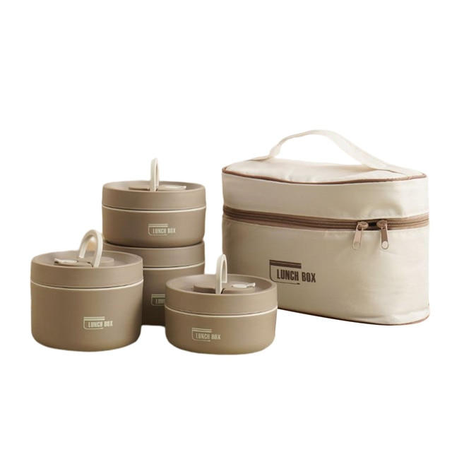 Skanto | ThermoBox Multi-Layered Isolert Matboks med GRATIS Bæreveske