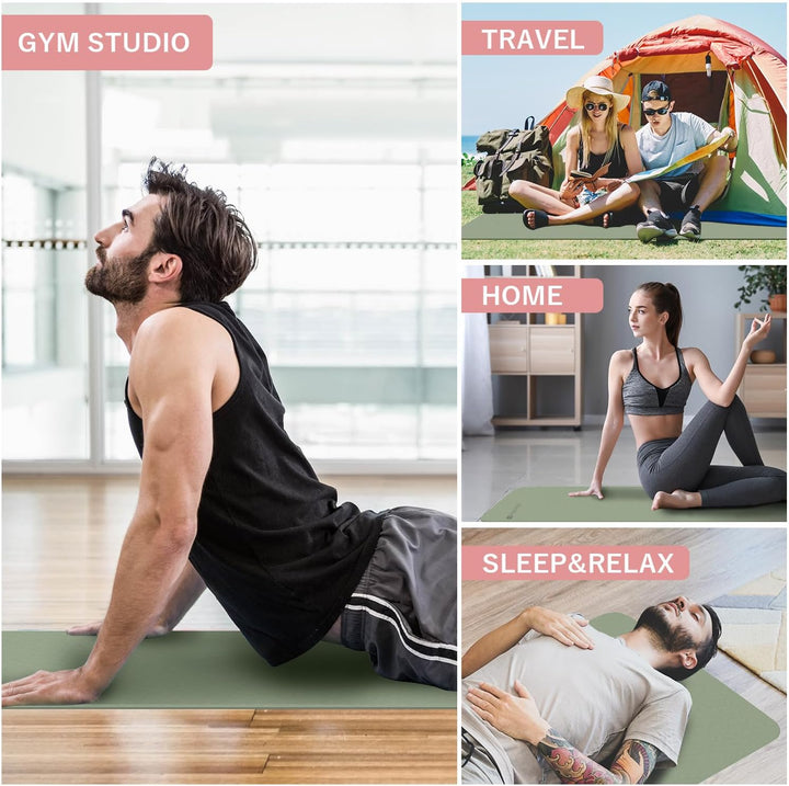 Skanto | Tykk sammenslåbar yogamatte - FlexiMat