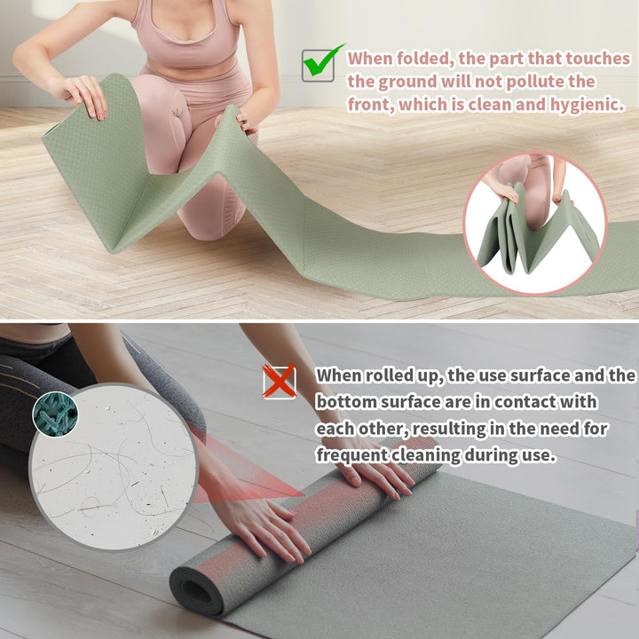 Skanto | Tykk sammenslåbar yogamatte - FlexiMat
