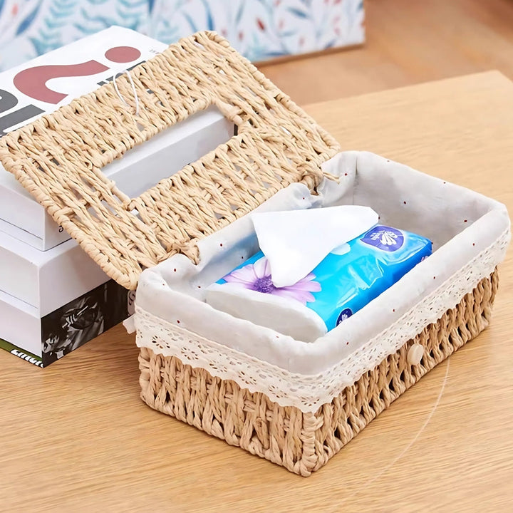 Skanto | Lunor Flettet Veving Tissue Boks