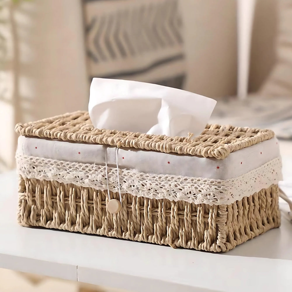 Skanto | Lunor Flettet Veving Tissue Boks
