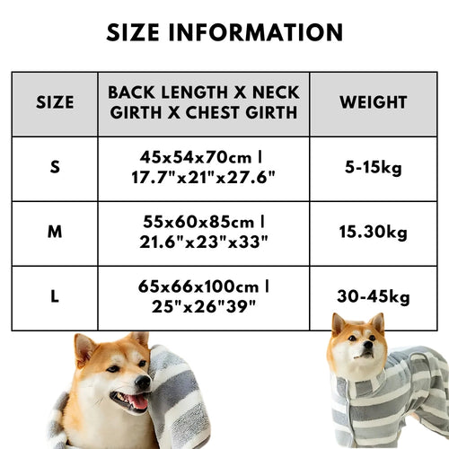 Skanto | Mild Berøring Hundeflottetørkekåpe