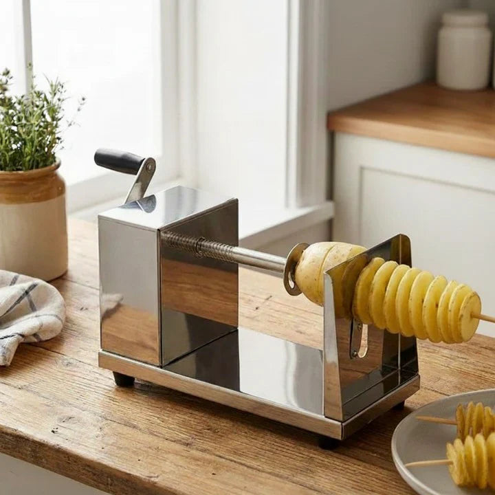 Rustfritt stål spiral kutter for jevne spiraler | Skanto