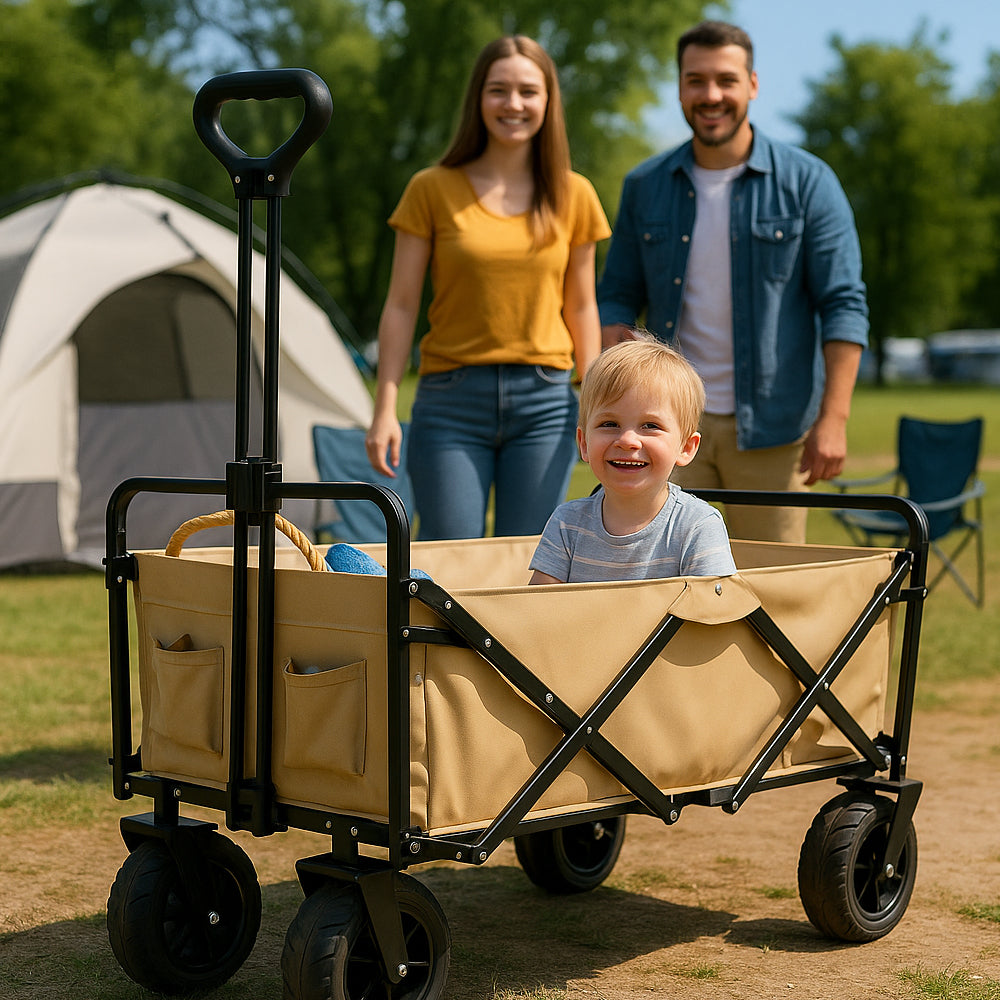 Trolley, stor modell - sammenleggbar - for alle terreng | Skanto