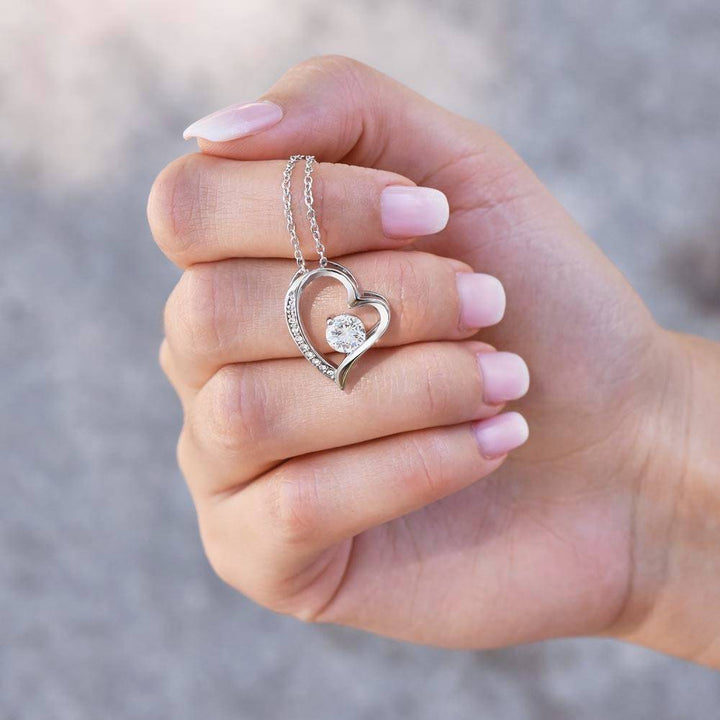 Skanto | Delikat Diamond Symbolsk Kjærlighet Hjerte Halskjede