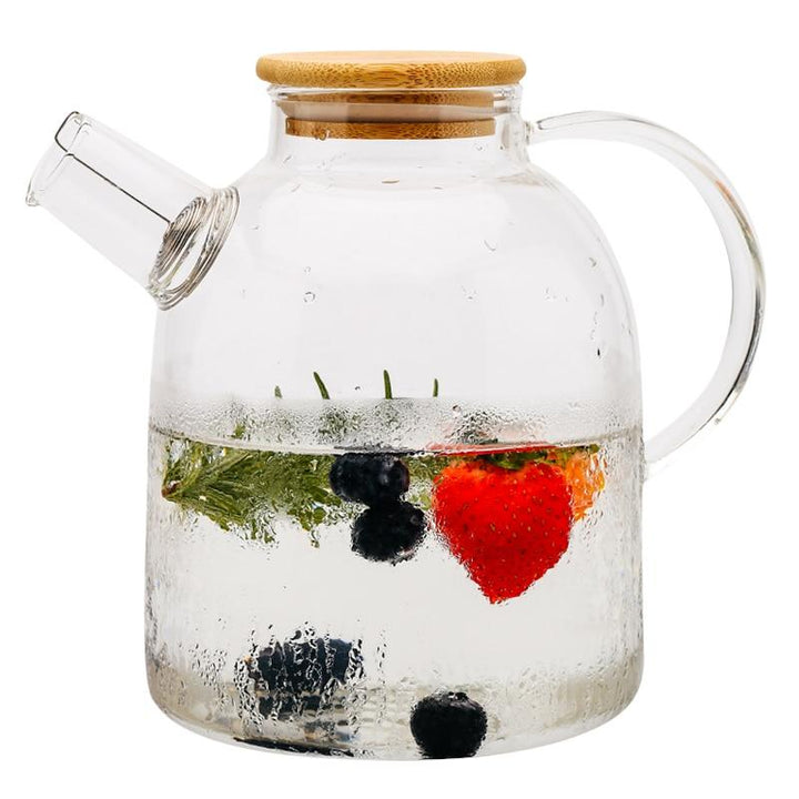 Transparent borosilikatglasskjelekanne heat-resistant | Skanto