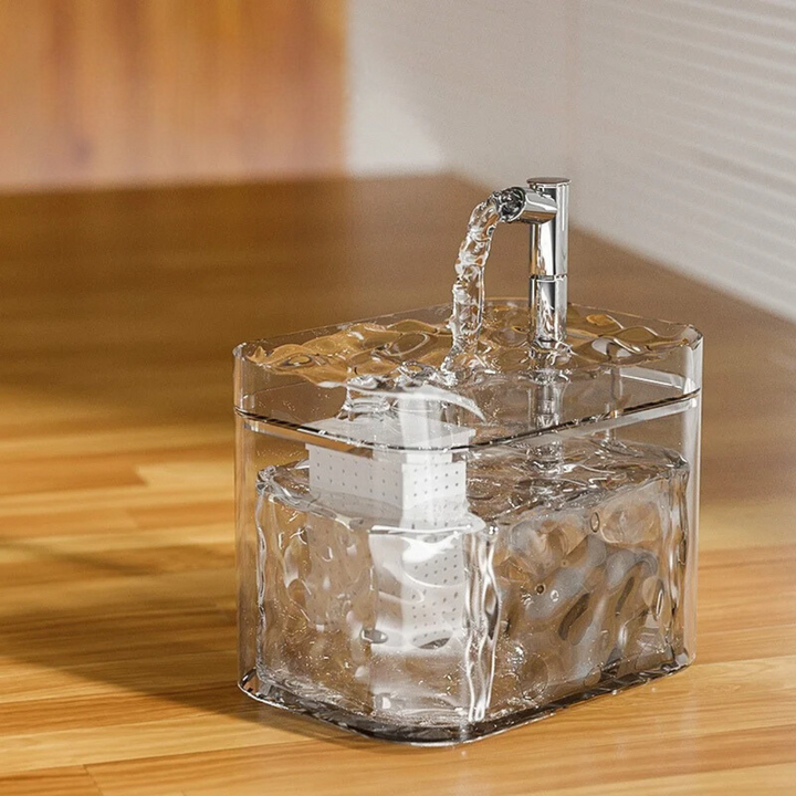Katt og hund vann dispenser for rent og friskt vann Skanto