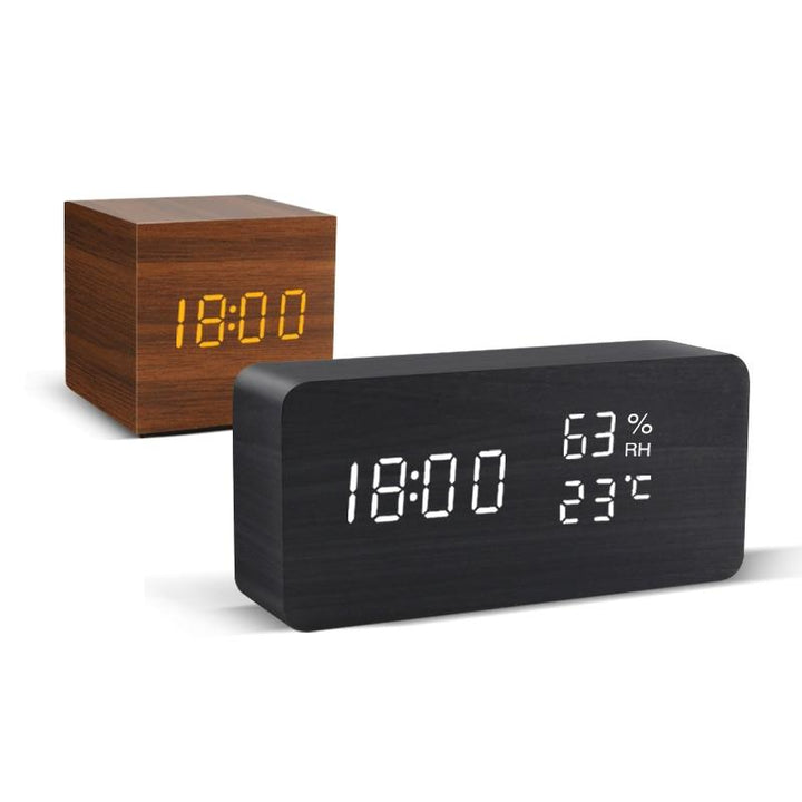 Skanto | Boom Minimalist LED Vekkerklokke Digital Vekkerklokke