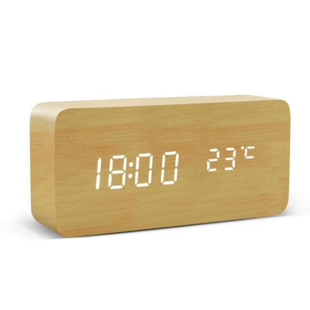 Skanto | Boom Minimalist LED Vekkerklokke Digital Vekkerklokke
