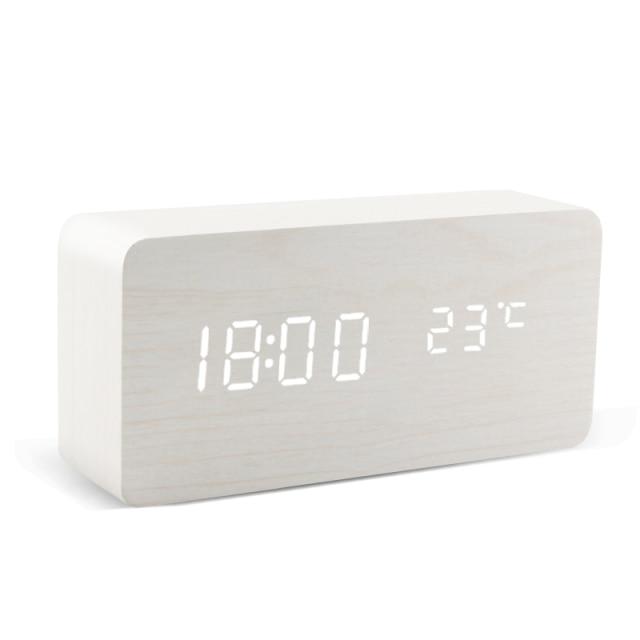 Skanto | Boom Minimalist LED Vekkerklokke Digital Vekkerklokke