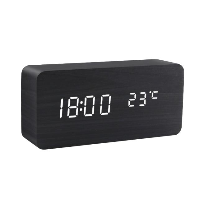 Skanto | Boom Minimalist LED Vekkerklokke Digital Vekkerklokke
