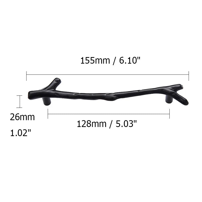 Tree Branch Cabinet Handles Kitchen Furniture Hardware Drawer Pulls | Skanto