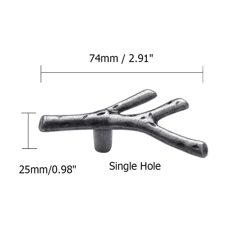Tree Branch Cabinet Handles Kitchen Furniture Hardware Drawer Pulls | Skanto