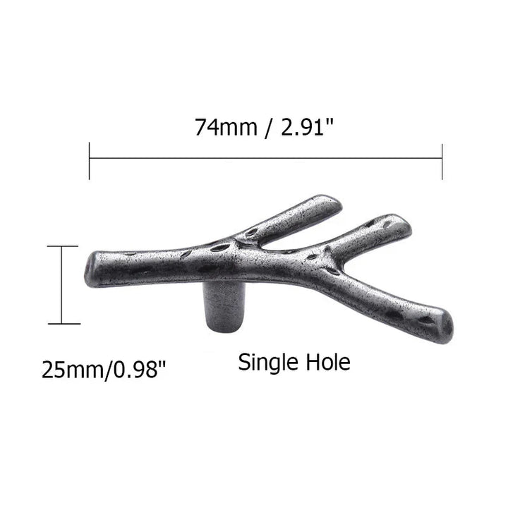 Tree Branch Cabinet Handles Kitchen Furniture Hardware Drawer Pulls | Skanto
