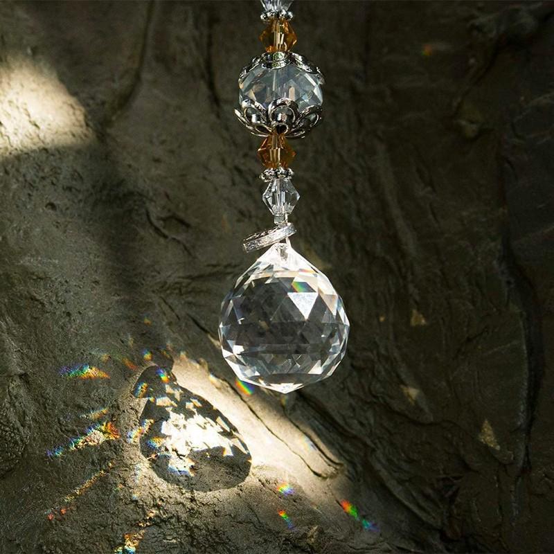Crystal Wind Chime Tree Of Life Suncatcher | Skanto